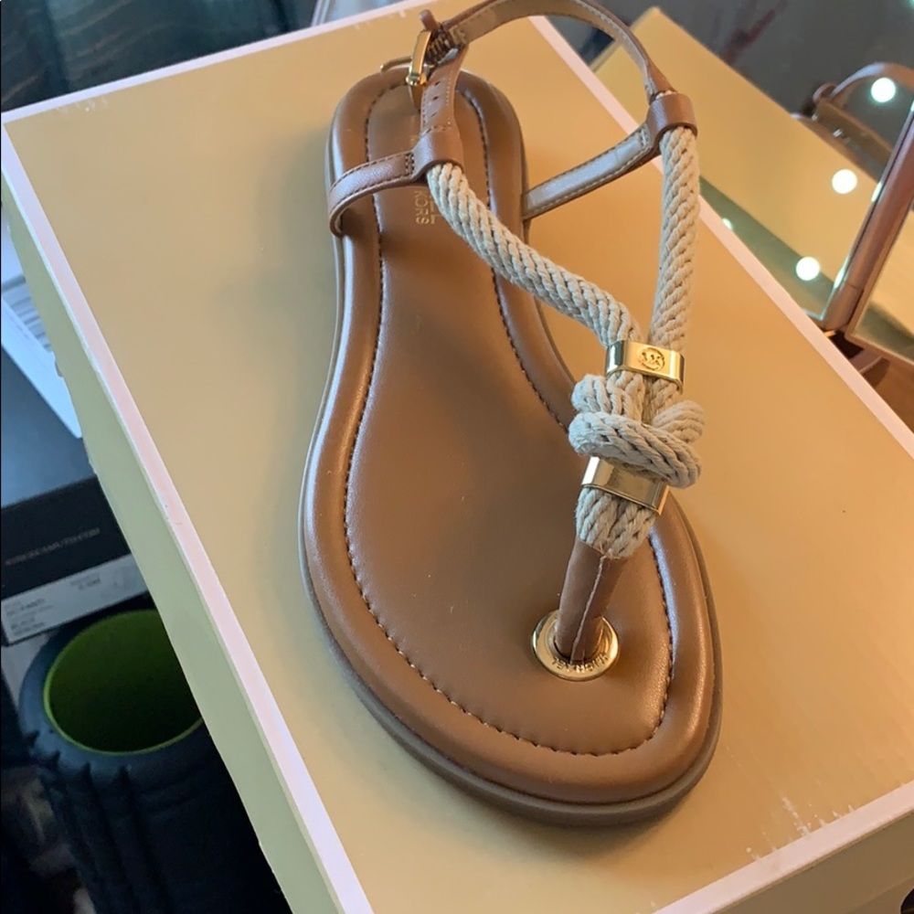 Michael Kors holly sandal rope size 5